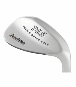 Tour Edge TGS Triple Grind Sole Stainless Wedge