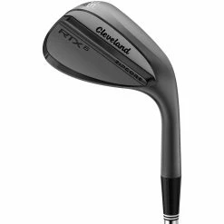 Cleveland RTX 6 ZipCore Black Satin Wedge -Fairway Woods Sales cleveland rtx 6 zipcore black satin wedge flat itempicture