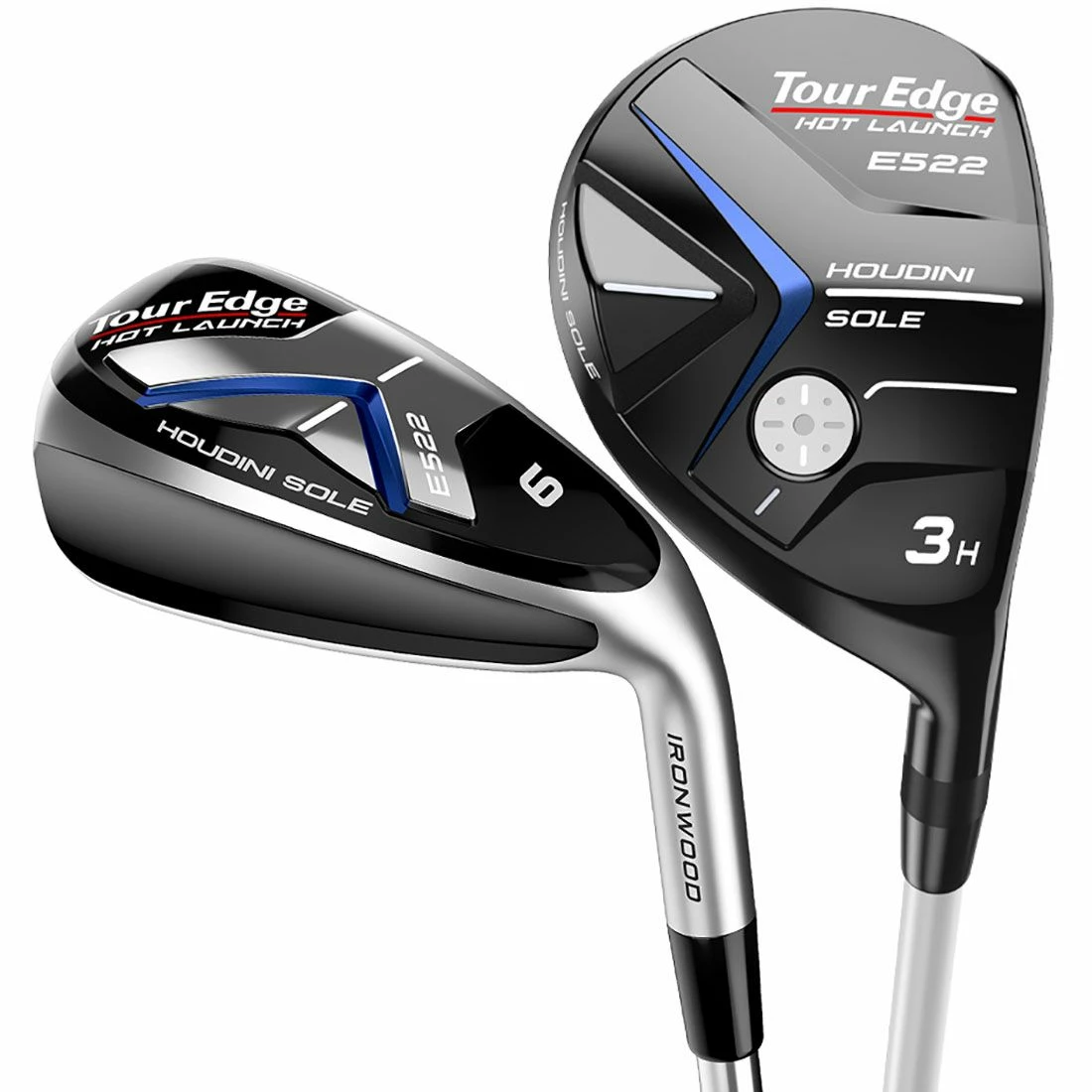 Tour Edge Hot Launch E522 Combo Iron-Woods 3 Tour Edge Hot Launch E522 Combo Iron-Woods